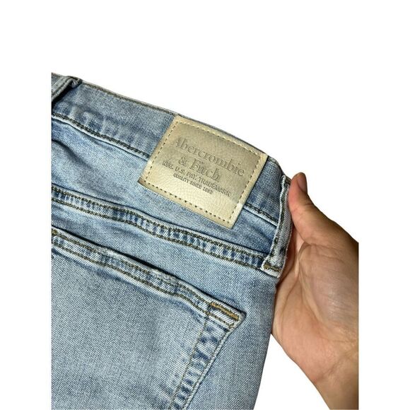 Abercrombie & Fitch Distressed Raw Hem Shorts Size 29 - Picture 7 of 9
